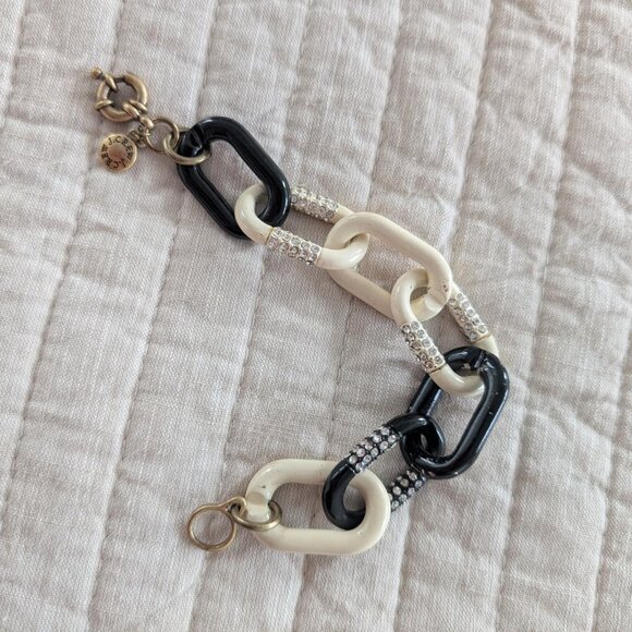 Bracelet J Crew Black and White - Picture 1 of 2